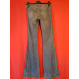 J Brand Blue Womens Wide Leg Jeans Size W24 L34.