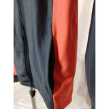 Under Armour Youth Boys Full Zip Track Top Jacket Grey Orange Size Medium YM 137-147cm