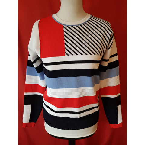 Tommy Hilfiger Multicolour Stripe Jumper Size XS