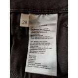 L'Agence Black Jeggings Size 28