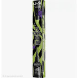 NYX Professional Makeup Beetlejuice Pinstripe Duo Liner - Black / Green Chrome