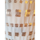 Carolina Herrera Women's Gold Top Size 12 UK 40 EU