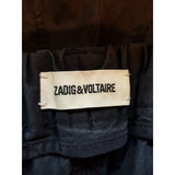 Zadig & Voltaire Women's Side Stripe Black Trousers Size 34 / XS