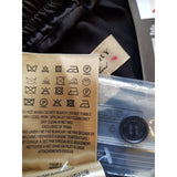 BURBERRY Black 100% Silk Trousers Size 16.