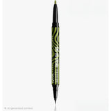 NYX Professional Makeup Beetlejuice Pinstripe Duo Liner - Black / Green Chrome