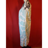 Calvin Klein Light Blue Cotton Dress Size 4 / S