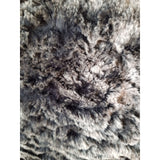 Centigrade Women's Black Grey Faux Fur Coat Size L.