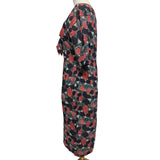 Paddy Campbell Graphic Pattern Midi Dress Size 10