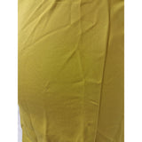 Jolie Moi Yellow Frilly Shoulder Dress, Size 8