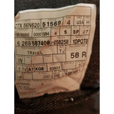 Ermenegildo Zegna Men's Grey Jacket Blazer Size 58R