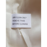 Condici Set White Embroidered Skirt Suit Size 12