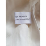 Condici Set White Embroidered Skirt Suit Size 12