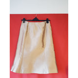 Carolina Herrera Gold Skirt Suit Size 12 UK 40 EU