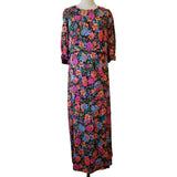 Nobody's Child Floral Print Long Dress Size 18