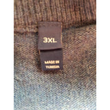 GANT Blue Wool Blend Jumper Size 3XL