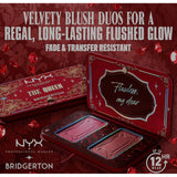 NYX Professional Makeup Bridgerton Royal Blush blusher palette shade 03 The Queen