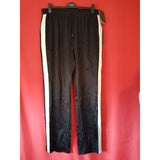 BURBERRY Black 100% Silk Trousers Size 16.