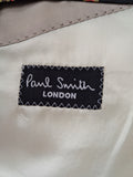 Paul Smith London The Westbourne Light Brown Cotton Blazer Jacket Made in Italy UK 38
