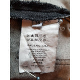 Balenciaga. Pants Womens Black Jeans Size 38.