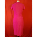 Moschino Cheap and Chic Pink Wool Dress Size 8