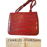 Charles Jourdan Burgundy  Handbag
