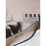 CORE Collection Women's Navy Satin Heels with Flowers Shoes Size 7 UK 40 EU.