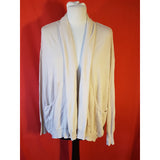 Inhabit Women's Grey Open Front Cardigan Size P / S