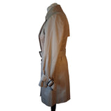 Banana Republic Womens Light Brown Trench Coat Size S