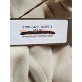 Mint Jodi Arnold Light Grey 100% Silk Dress Size 4 US 8 UK