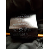 SLY010 Black Leather Dress Size 38 IT / XS