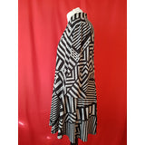 Joseph Ribkoff Women's Black Grey Jersey Tunic Size 18