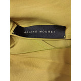 Roland Mouret Mustard Mini Dress, Size 6 UK 34 FR