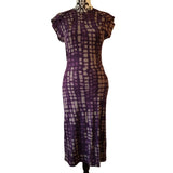 Bottega Veneta Purple Pure Wool Dress Size 38 IT / XS