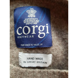 Corgi Knitwear Men's Brown 100% Wool Jumper Size M