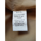 Carolina Herrera Gold Skirt Suit Size 12 UK 40 EU