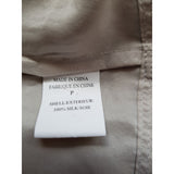 THEORY Women's Grey 100% Silk Top Size P / S