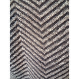 Armani Collezioni Womens Brown Tweed Chevron Fitted Wool Blend Blazer Jacket UK 12 IT 44