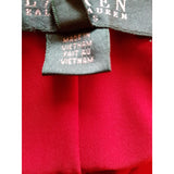 Lauren Ralph Lauren Burgundy Ocassion Dress Size 8