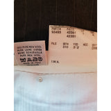 Canali Men's Black Stripe Wool Suit Size 54