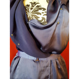 Мint Jodi Arnold Navy 100% Silk Dress Size 2 / XS