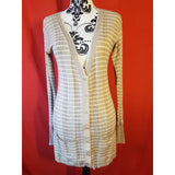 Marc By Marc Jacobs Women's Grey White Long Cardigan Size M