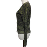 Bottega Veneta Green Cardigan Size 38 IT 6 UK