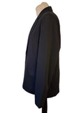 Everlane Mens Navy Blue Cotton Stretch Performance Blazer Jacket Size M