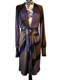 Issa London Printed Silk Jersey Wrap Dress Size 14