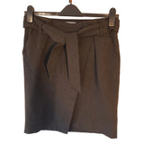 Farhi By Nicole Farhi Black Belted Skirt Size 10