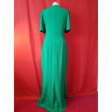 WHISTLES Green Long Dress Size 12