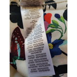 Redherring White Multicolour Butterfly Print Top Size 16