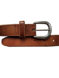 Ashland Chicago,III Brown Leather Belt Size 31