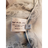 Bottega Veneta Black Grey Silk Dress Size 38 IT 6 UK
