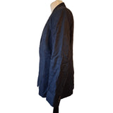 Banana Republic Modern Slim Fit Coupe Ajustee Moderne Mens Navy Linen Suit Size Jacket 44L/L Trousers 36×34